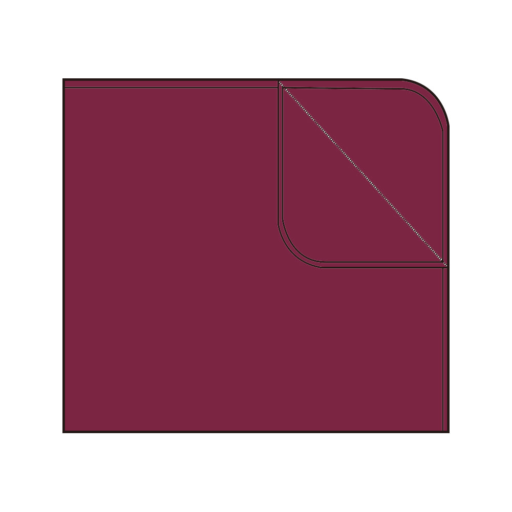 Dark Maroon Blanket- Small