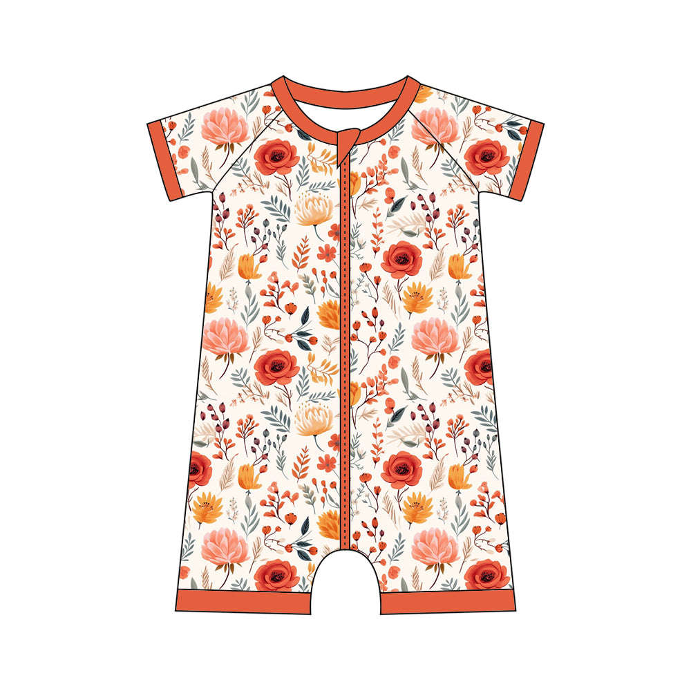 Fall Floral Shorty