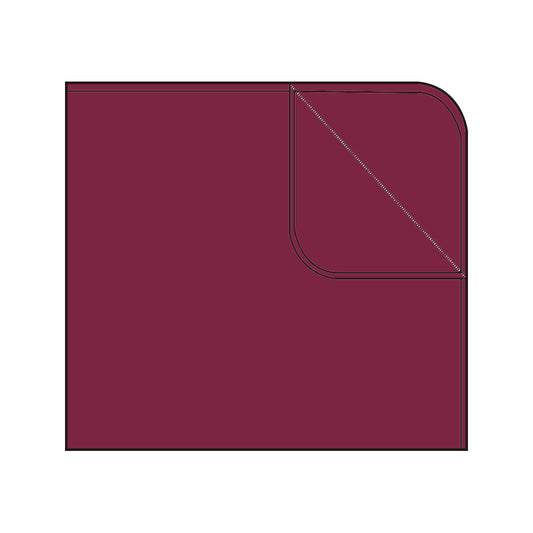 Dark Maroon Blanket- Small