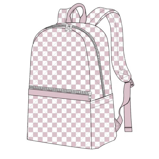 Mauve checked