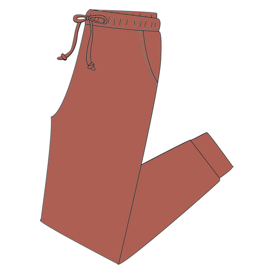 Dark Orange Joggers