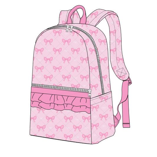 Pink Bows Backpack