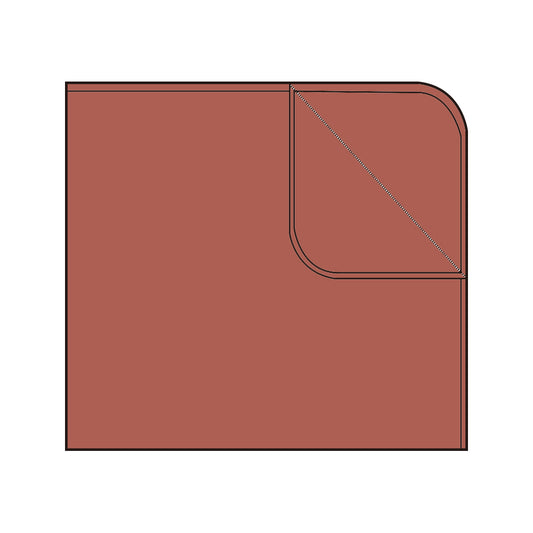 Dark Orange Blanket- Small