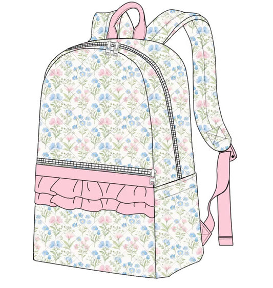 Floral with ruffles