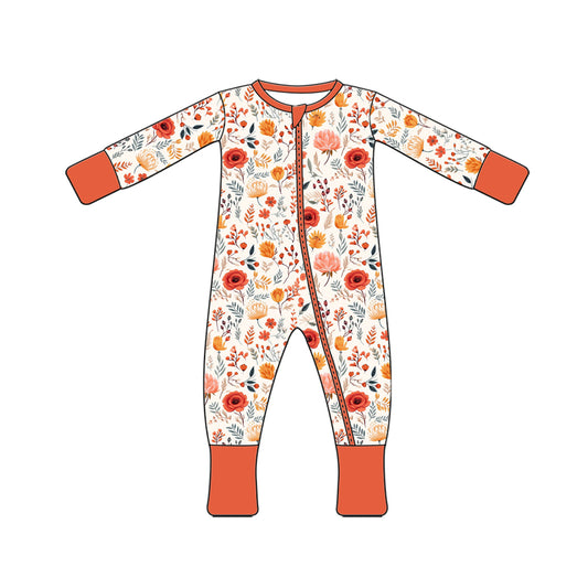 Fall Floral Zippy