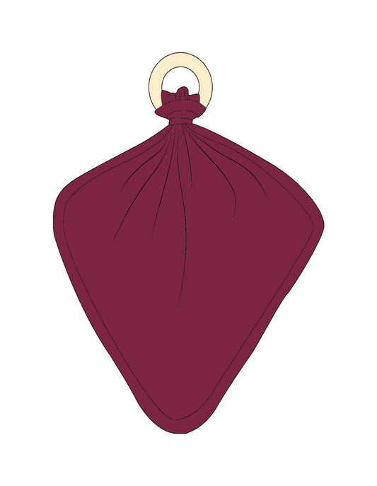 Dark Maroon Lovey