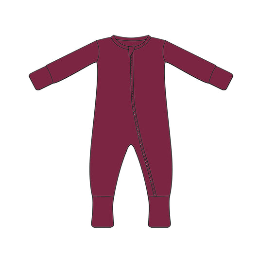 Dark Maroon Zippy