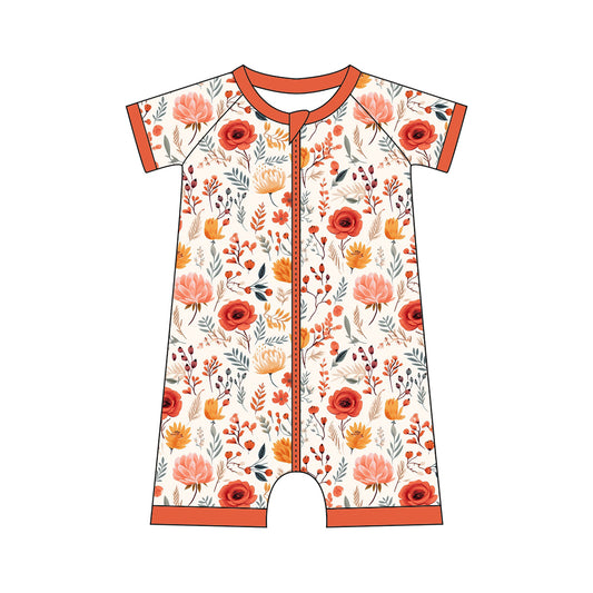 Fall Floral Shorty